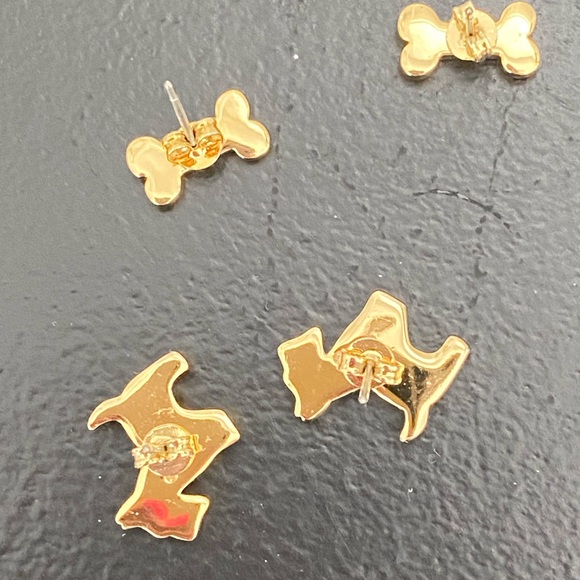 Coach NWOT Women's Signature Scottie Earring Set - Picture 3 of 3